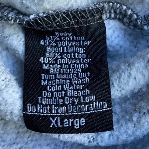 Disney Parks Kids XL Authentic Original Hooded Sweater Nightmare Xmas Skellingto - Picture 5 of 9